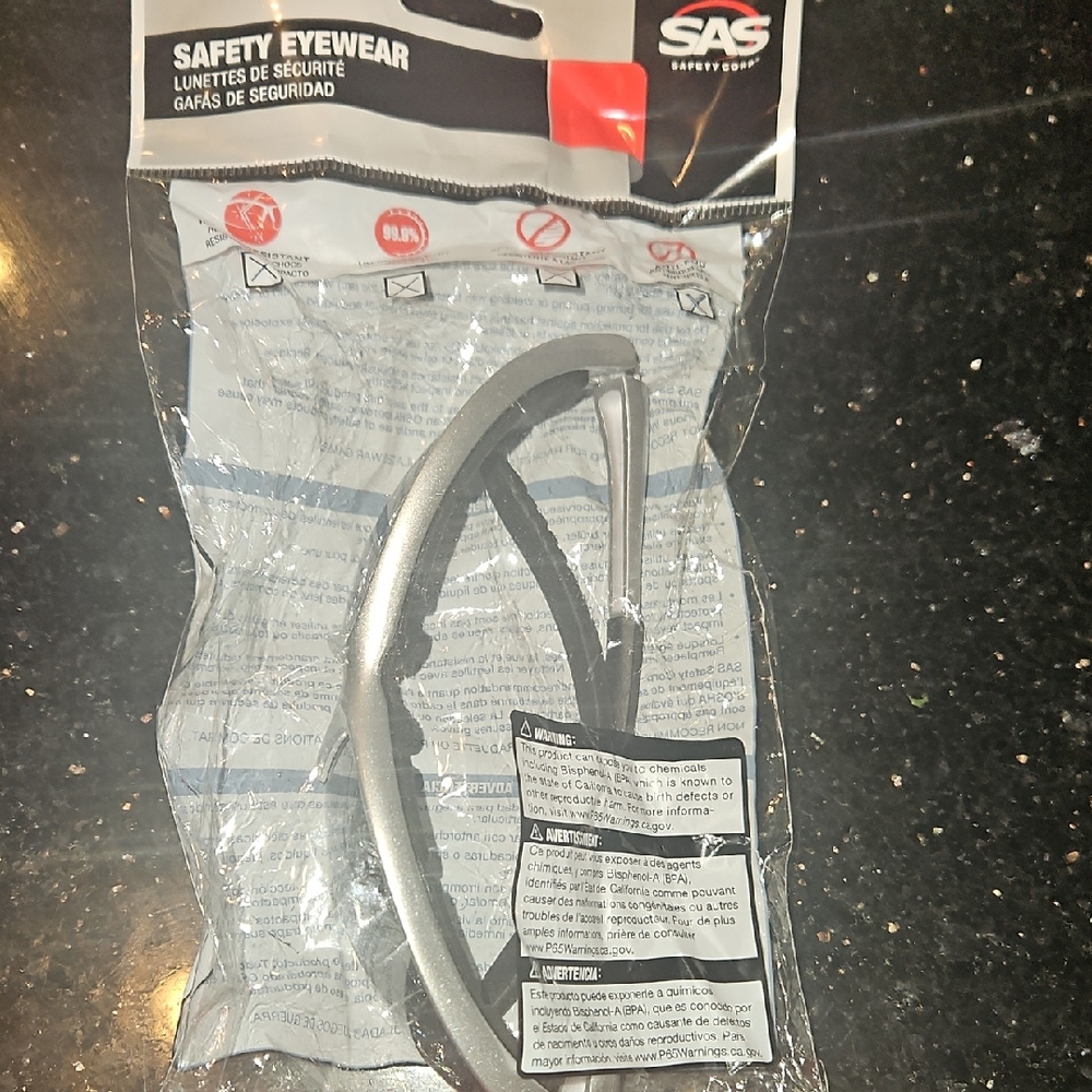 SAS Silver Protective Glasses